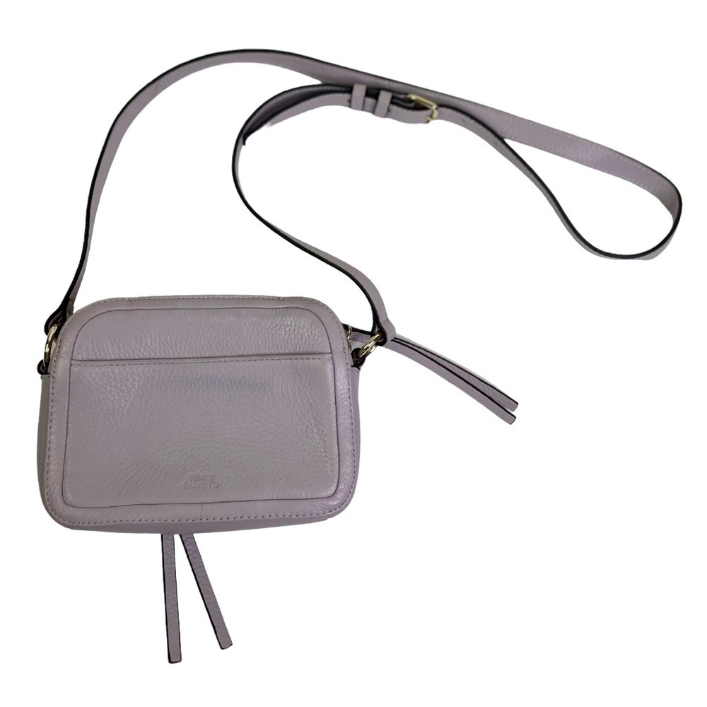 Vince Camuto Women’s Light Grey Mini Crossbody Purse